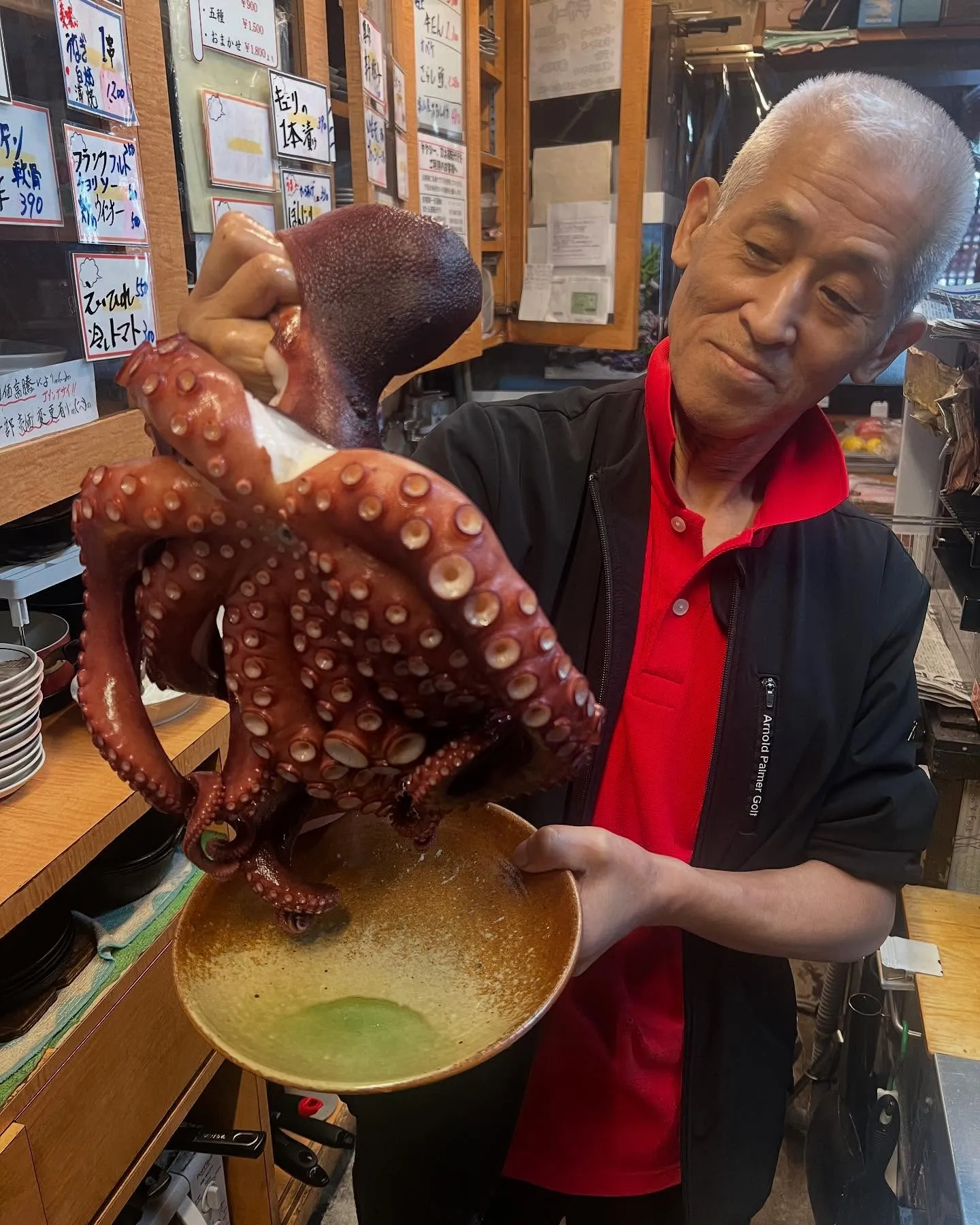 めちゃくちゃデカいタコ🐙入荷しました!!